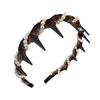 Elegant Faux Pearl Headband Vintage Fluffy Hair Hoops Fashion Hair Accessories for Parties And Weddings