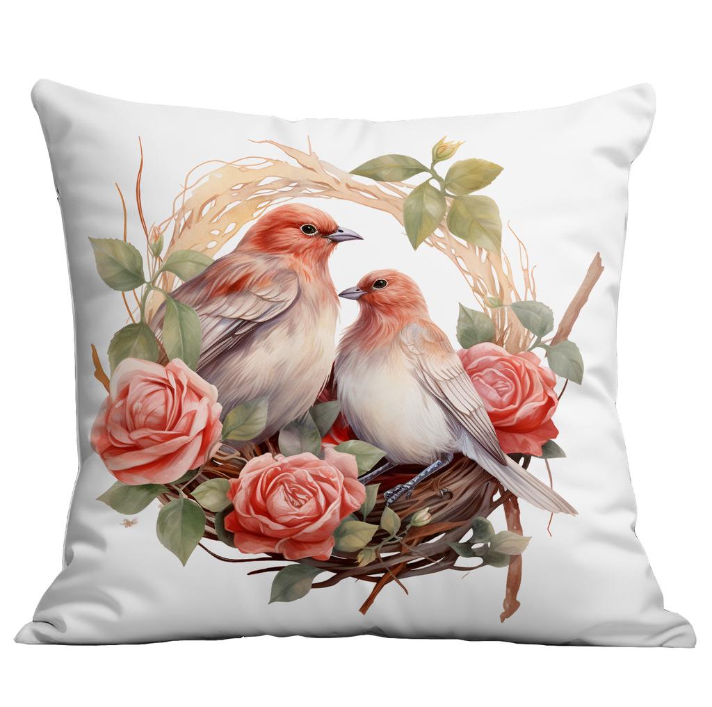 New Valentine's Day Pillow Cover Rose Elf Red Love Living Room Sofa Pillow Cover