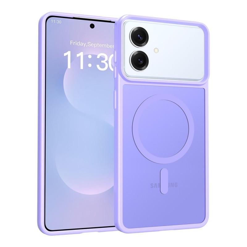 Orange S26 Skin-sensitive Phone Case S25edge Magnetic Lens Fine Hole Drop Resistance Matte 24 Protective Cover