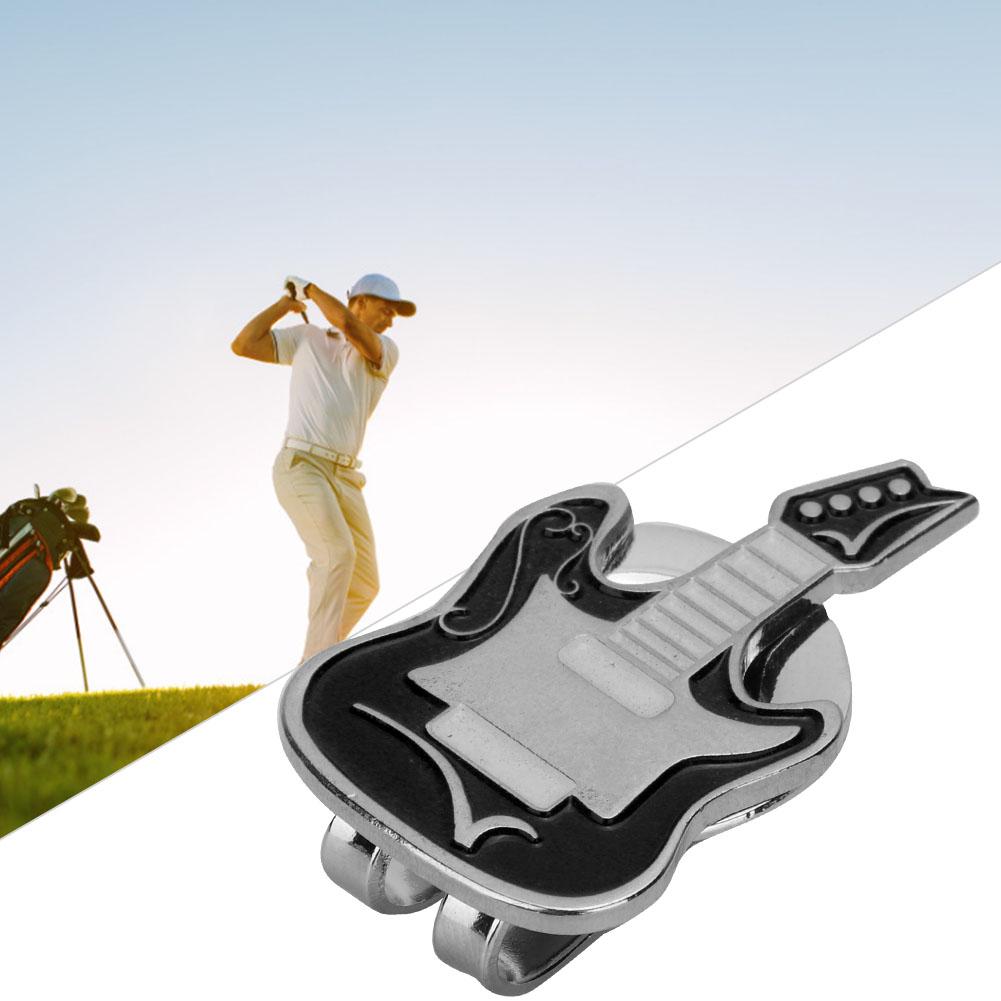 Metal Magnetic Golf Cap Hat Visor Clip Ball Marker Accessory Multiple Patterns
