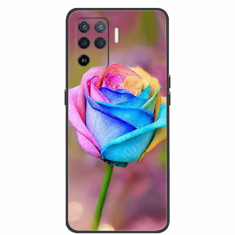 For Coque OPPO Reno5 Lite Case Shockproof Soft silicone TPU Back Cover For Oppo Reno 5Z 5 Lite Phone Case 5Lite CPH2205 Fundas