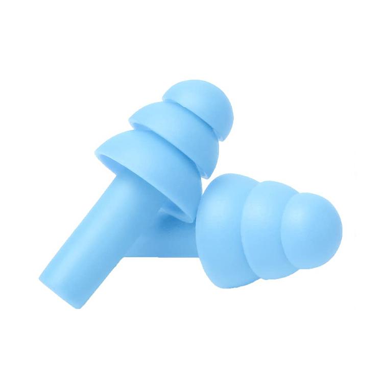 5pcs Silicone Ear Plug Ear Protection Sleeping Travel Anti-Noise Earplugs Waterproof Swim Earplugs for Adult Children Swimmers