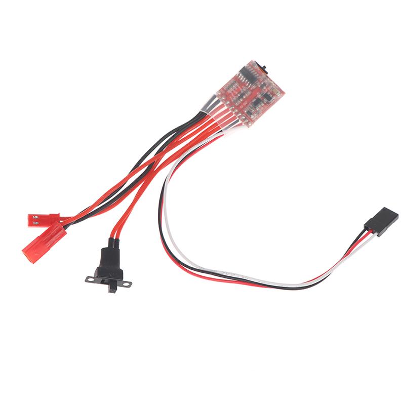 Micro ESC 10A 15A 20A 30A Brushed ESC RC ESC Electric Speed Controller For DIY Mini 1/16 1/18 1/24 RC Car Boat Tank W/Brake