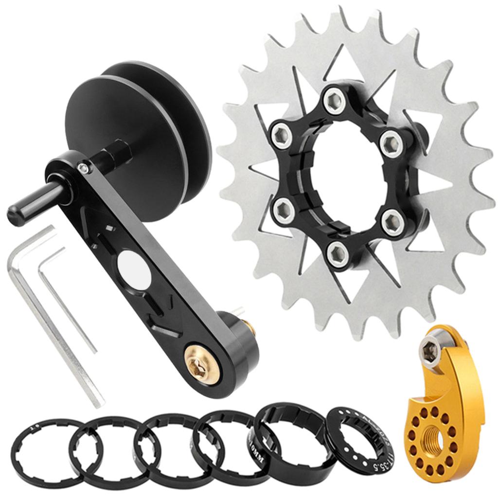 Single Speed Derailleurs Chain Tensioner Adjustment Chain Guide Adjustable Chain Guide Single Speed Chain Adjuster