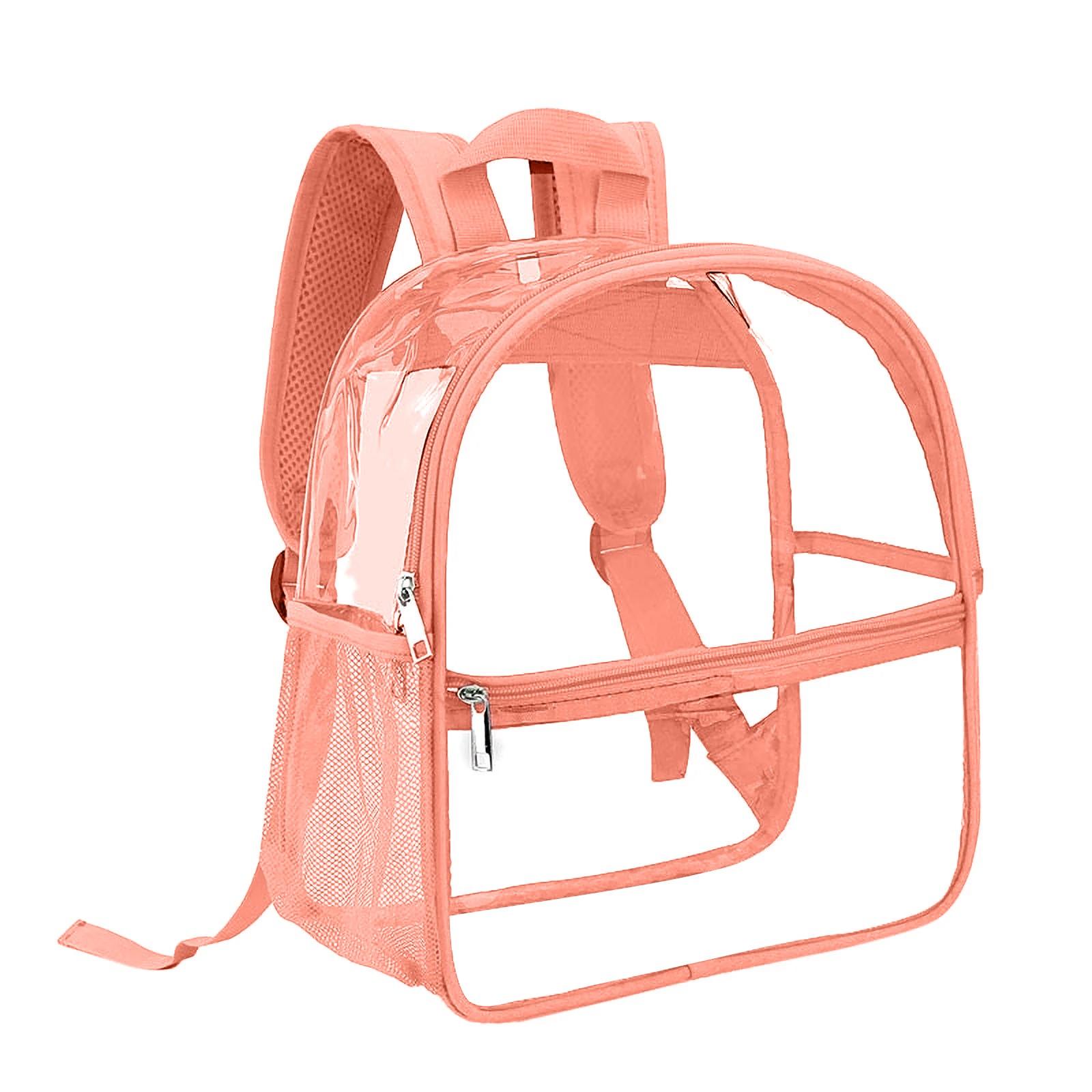 

Clear Backpack For Outdoor Adventures,Backpack Outdoor Portable Backpack One Size рожевий