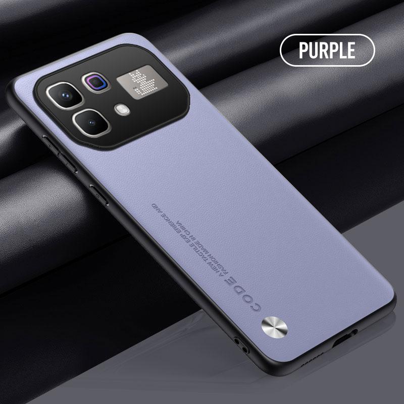 EUCAGR Luxury PU Leather For Infinix Note 60 Pro Silicone Shockproof Phone Case Back Cover For Infinix Note 60Pro Bumper Fundas