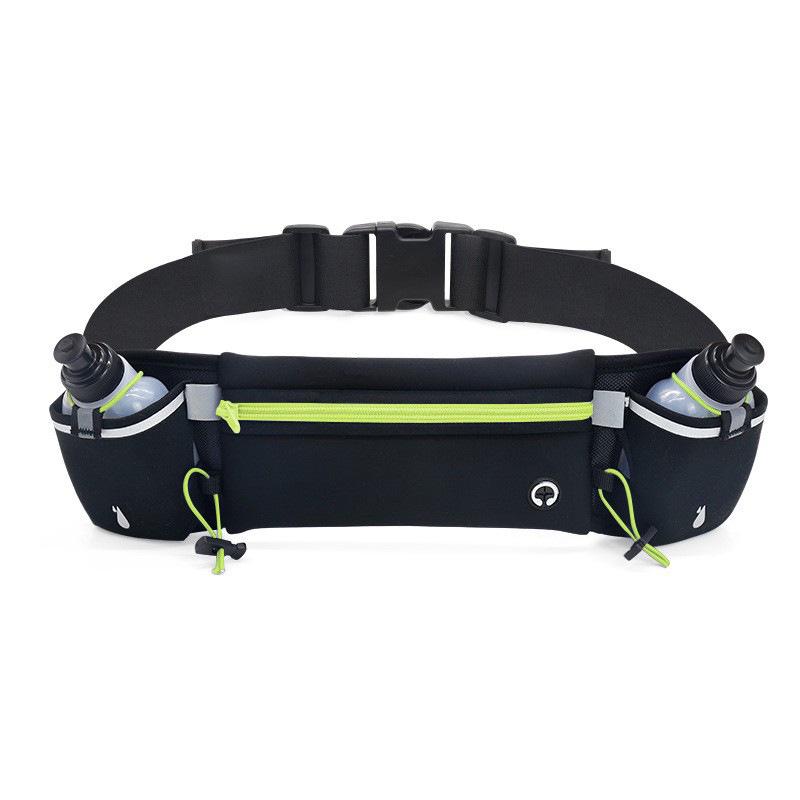 Men's Multifunctional Sports Waist Bag with Phone and Water Bottle Holder - Large Capacity, Wear-Resistant