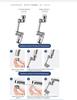 1080° Rotating Water Purification Filter Plastic Faucet Mechanical Arm Spray Head Kitchen Washbasin Extension Tap Aerator Univer