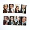 6Pcs/set H2H Hearts2Hearts LightStick LOMO Card Double-sided UV Printing Yuha Stella Yeon Juun Fans Fashion Supporting Postcards
