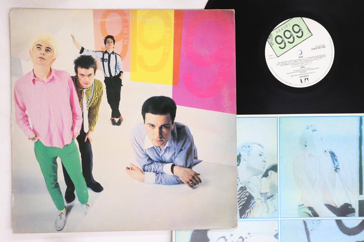 

LP Record 999 - 999 UAG30199 UNITED ARTISTS 1978 UK Rock Used