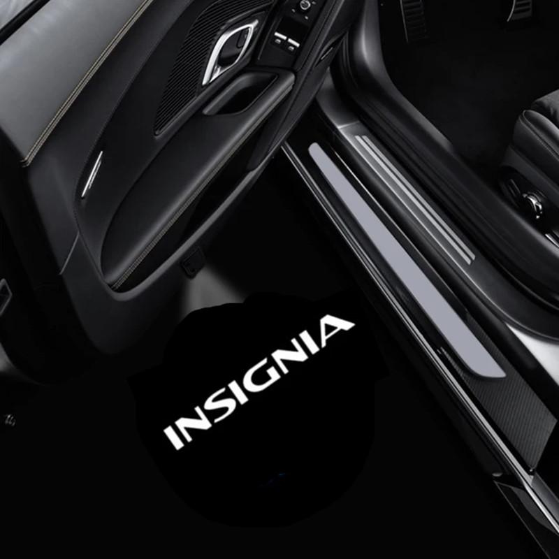 

2X Led unique Projector lamp Accessory For Insignia 2009-2018 2017 2010 2016 2011 2015 2012 2014 2013Car Door welcome Light