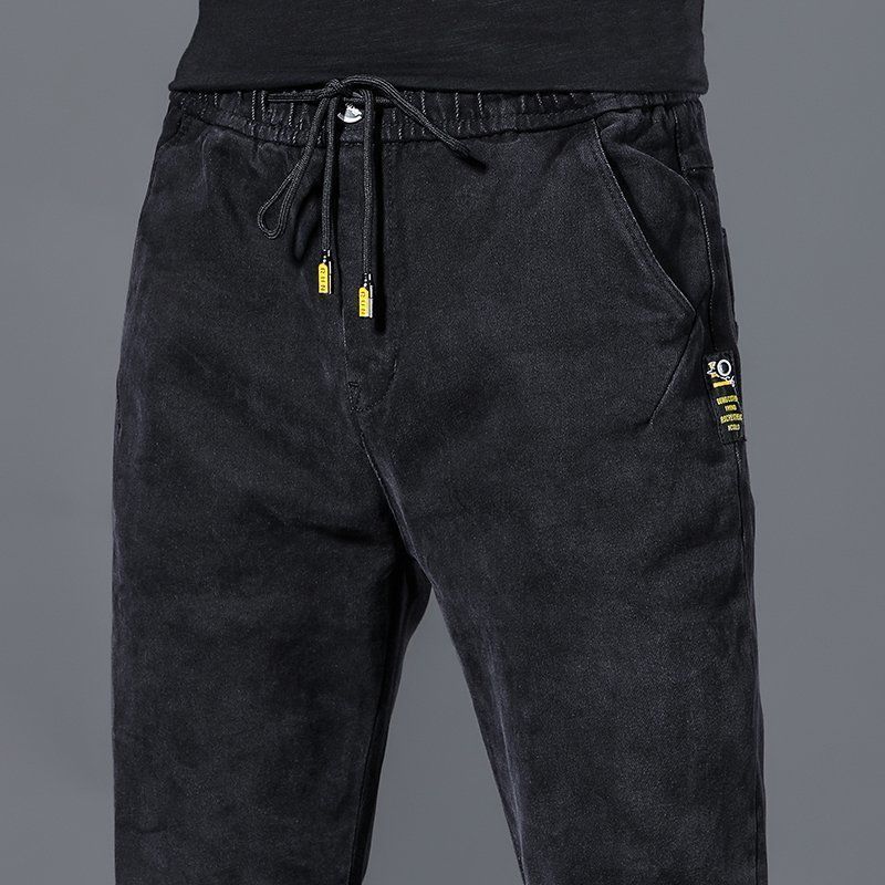 DOKI Lente en Herfst Jeans Heren Broek Hip Hop Harem Jeans Heren Broek Losse Joggers Denim Casual Sweatpants Broek Streetwear Herenkleding XS
