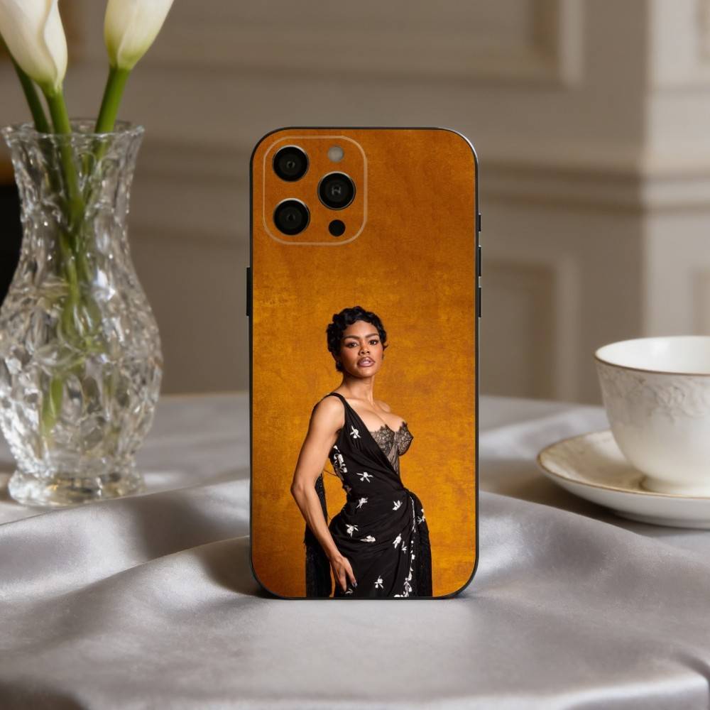 T-Teyana T-TaylorS Wallpaper Phone Case For iPhone 17,16,15,14,13,12,11 Plus,Pro Max,XS,Soft Silicone Black Cover