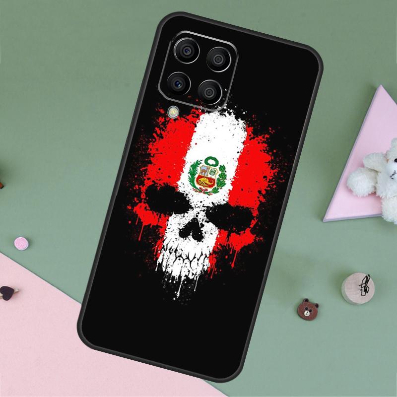 Peru Flag For Samsung Galaxy M20 M06 M16 M12 M13 M14 M15 M35 M55 M34 M54 M33 M53 M21 M31 M32 M52 Case