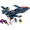LEGO Super Heroes X-Men X-Jet Toy Building Blocks for Kids Ages 8-10 Marvel Gift