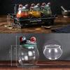 Witchy Frog Apothecary Spice Jars Clear Seasoning Jars Gothic Style Salt Sugar Pepper Canister Containers With Lids For Kitchen