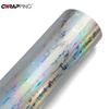 Glossy Silver Aircraft Pattern Carbon Fiber Waterproof Vinyl Stickers for Car and Motorcycle Wrap Color Change and Protection