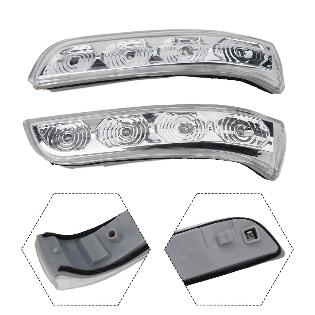 Practical LED Turn Signal Light Turn Signal Light LED Indicator Lights 87613-2L600 87614-2L600 Amber Plastic 50
