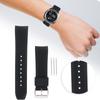 24mm Watch Band Silicone Pin Buckle Waterproof Sweat Proof Watch Strap