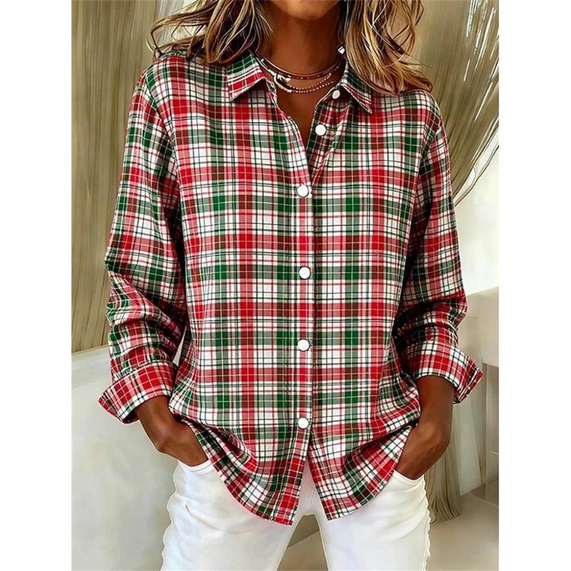 Fashionable Women's Collared Shirt Solid Color Minimalist Series Casual Loose-Fit Breathable Long-Sleeve Shirt For Everyday Wear