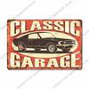 Vintage Route  Metal Sign Retro Garage Wall Art Decor xcm