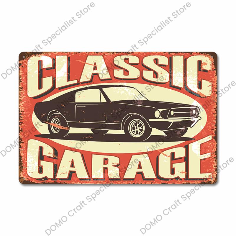 Vintage Route  Metal Sign Retro Garage Wall Art Decor xcm