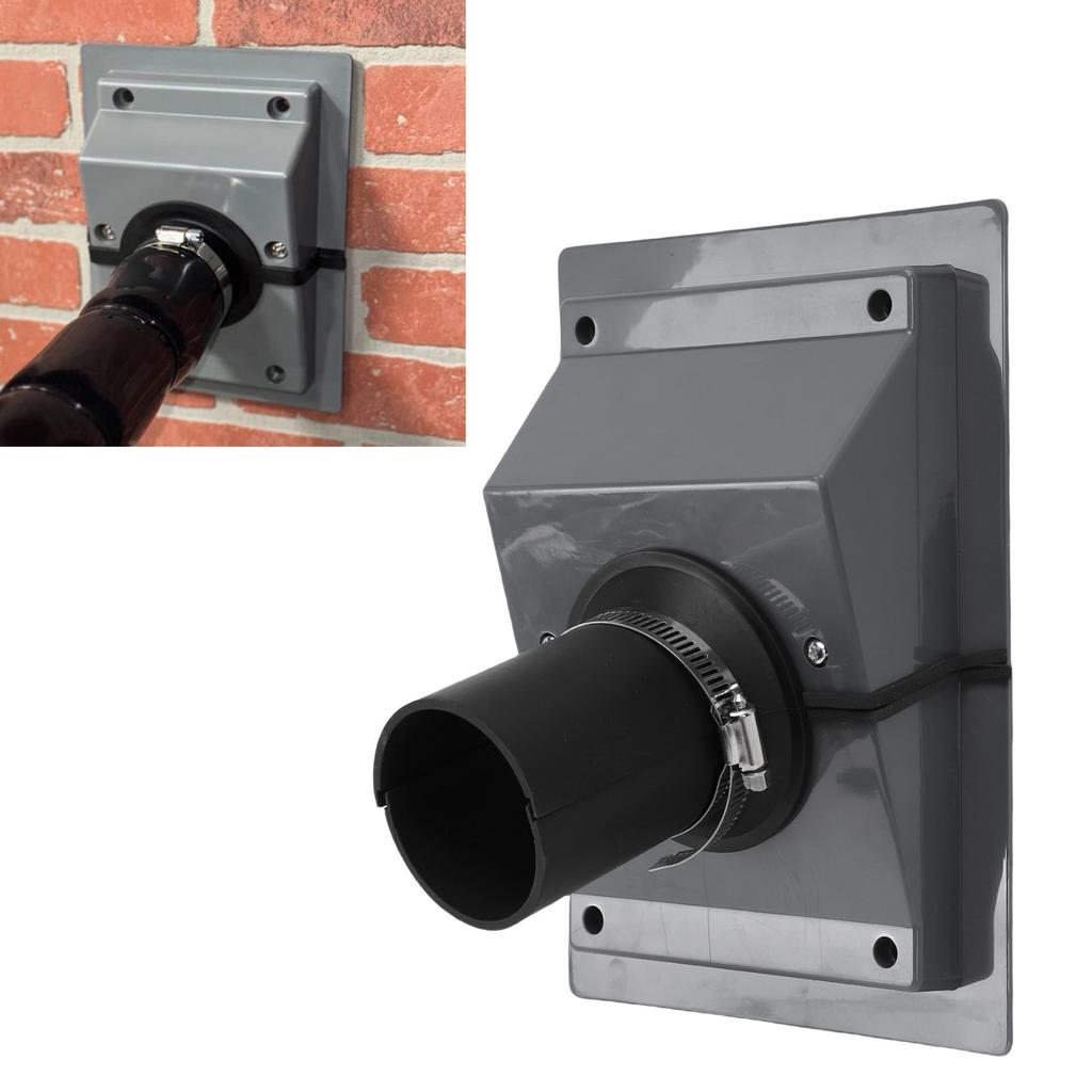 HVAC Wall Penetration Line Set Cover Kit Split AC Line Set Wall Cover for Indoor Outdoor   Conditioner