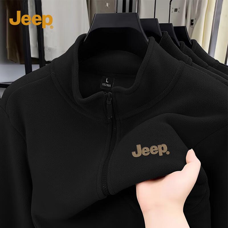 JEEP Men s Winter Fleece-Lined Stand-Collar Jacket 3XL