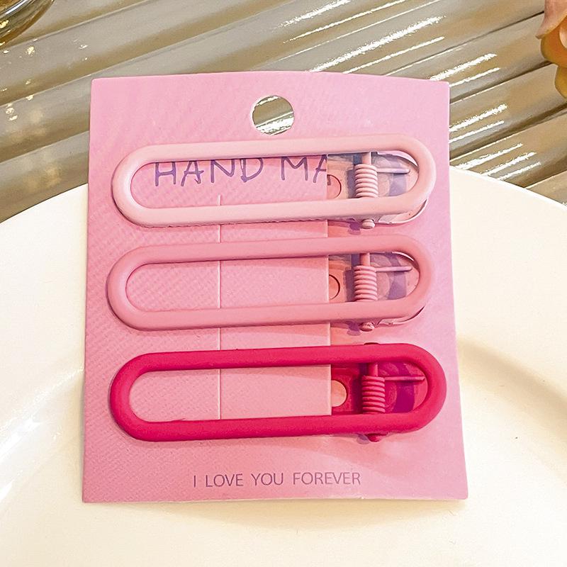 

Дофаминовые цветные челки Зажим для волос Бакенбарды для детей и женщин - Заколка-уточка Головной убор