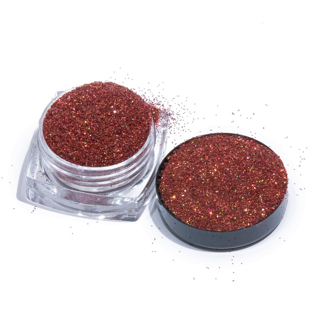 Customized Sizes Holographic Extra Fine Polyester Glitter Powder for Nail Art & Crafts Tumblers