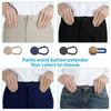 12PCS Button Extenders For Jeans Pants Button Extender Waist Extenders For Pants For Women For Men No Sewing Instant Waistband Extension