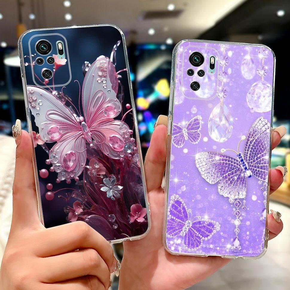 Colorful Pattern Case For Xiaomi Redmi Note 10 4G Ultra Slim Soft Silicone Case For Redmi Note 10 10S Note10 Note10S Cover Coque