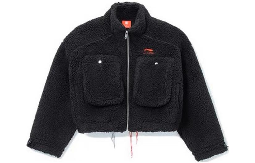 Li Ning Sports Basketball Collection Jacket Women s Black AFDR808-1 M