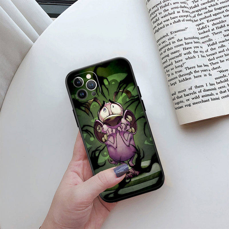 IR5 Courage Cowardly Dog Phone Case for Xiaomi Poco F7 M7 X7 C75 C71 C51 C50 C55 C65 C40 F6 F5 X6 X4 X3 X2 M6 M5 M4 M3 M2 F3 F2 F1 Pro