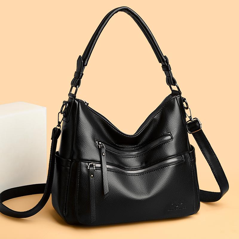 Casual Retro Women's Shoulder Bag Fashion Handbag Women's Crossbody Bag Multi Pocket Casual Shoulder Bag Fashion Women's Handbag