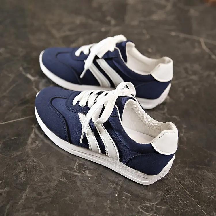 Women's Casual Running Shoes Soft Bottom Anti-Slip Flat Bottom Student Shoes Versatile Comfortable Sports Footwear for Women