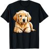 Golden Retriever Dog Puppy Graphic T-Shirt