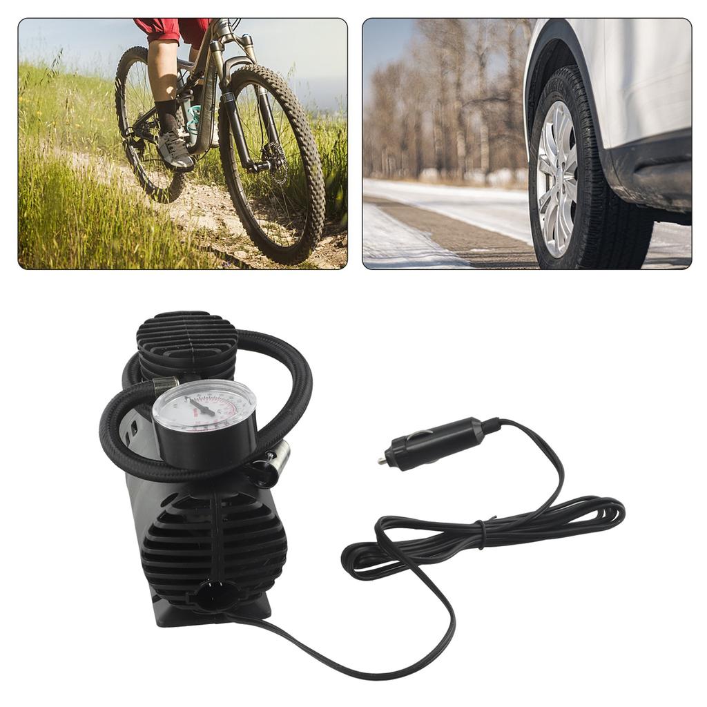 Air Compressor V Portable Psi Car Air Pump Metal ABS PSI Car Air Pump