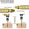 Double Head Screw Extractor High-speed Steel Double Head Broken Wire Extractor Sliding Thread Screw Easy To Disassemble