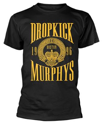 Dropkick Murphys Claddagh Black Unisex T-Shirt