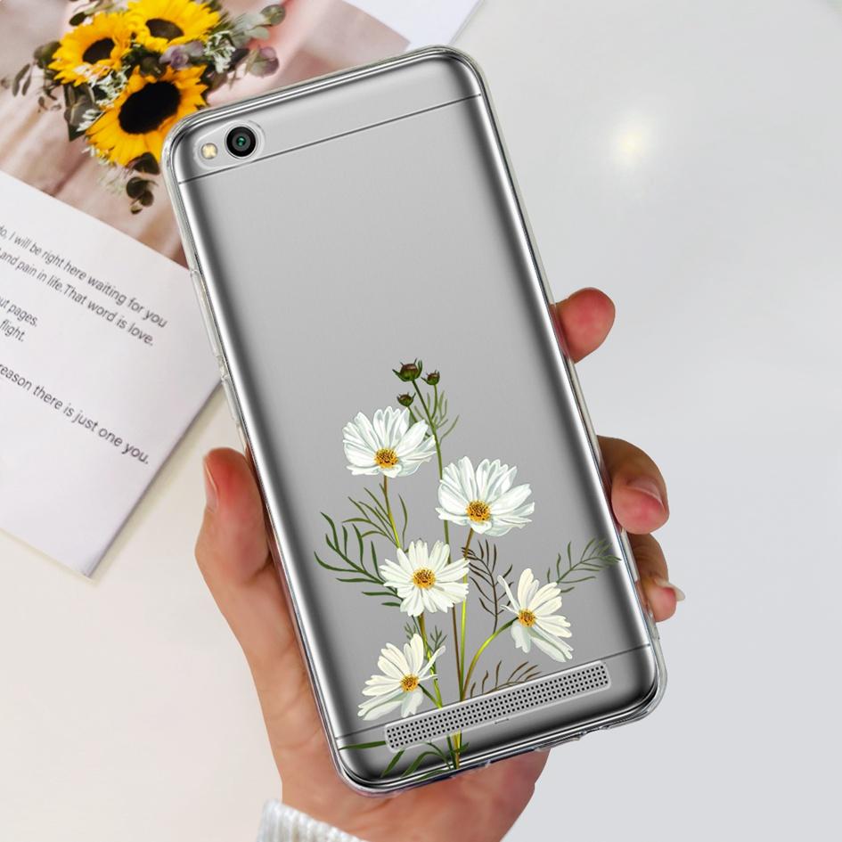 For Xiaomi Redmi 4A Case Fashion Butterfly Transparent Silicone Soft Cover For Xiaomi Redmi 5A Funda Redmi5A Redmi4A Phone Cases