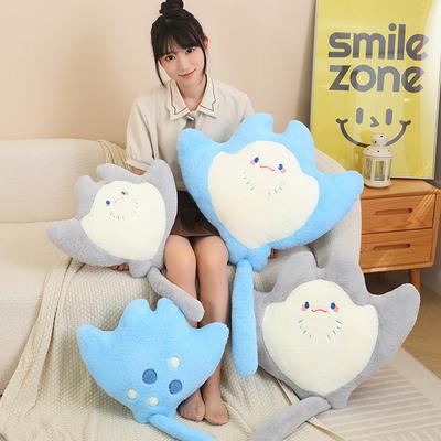 Peixe demônio almofada de arremesso brinquedo de pelúcia boneca boneca de peixe demônio almofada de casa boneca menina