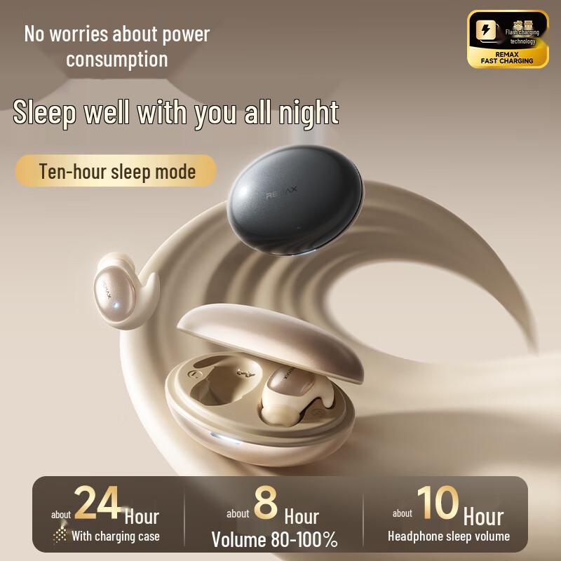 REMAX Ultra-Thin Invisible Sleep Bluetooth Earbuds