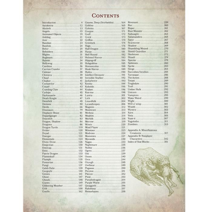 Manuel d&amp;d 5.0 - wizards of the coast - exemple de manuel - mixte - multicolore - blanc