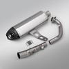Titanium Alloy Exhaust Pipe & Muffler for Zongshen 368G Motorcycle - Easy, Non-destructive Installation