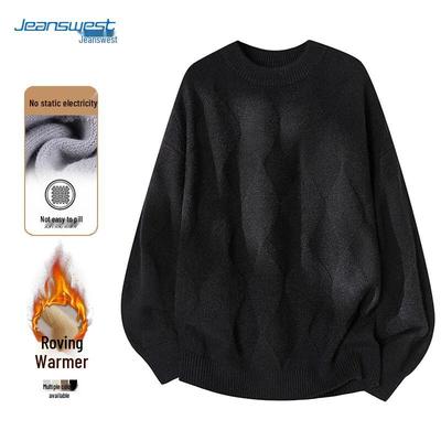 Jeanswest Men's Thick Knit Pullover Sweater