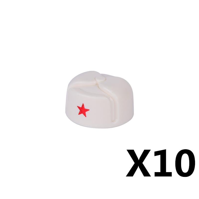 Military Figure MOC Building Block Accessories Vest Equipment Soviet American Soldier Helmet Hat Kit Mini Brick Toy Gift K48