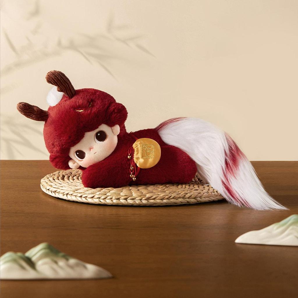 POP MART DIMOO Stories In the Cup Series-Auspicious Animal Cotton Doll
