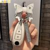 Fashion Tpu Car Remote Key Case Cover For Suzuki Vitara Swift Ignis Kizashi Sx4 Baleno Ertiga -25 Key Fob Holder Keychain