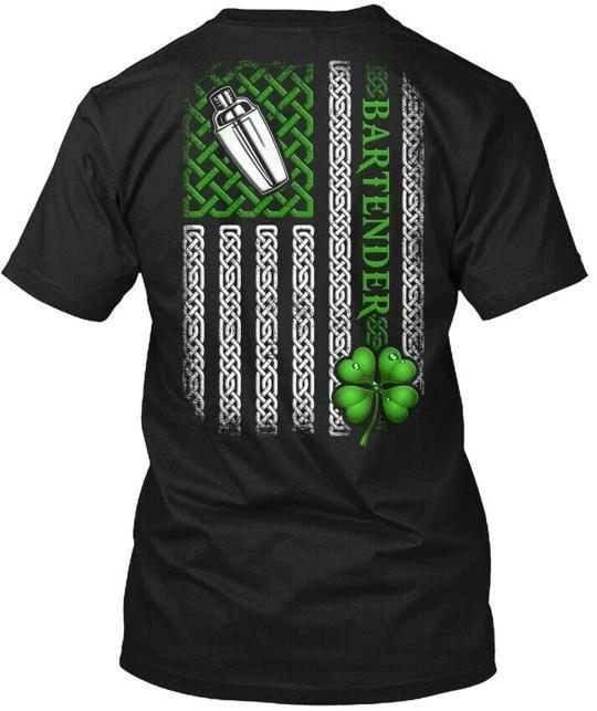 

Clover Flag Bartender T shirt Made in the USA Size S to 5XL 4XL